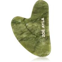 Zoë Ayla Luxurious Jade Gua Sha Therapy Tool masažuoklis 1 vnt.