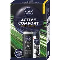 NIVEA MEN Active Comfort dovanų rinkinys kūnui
