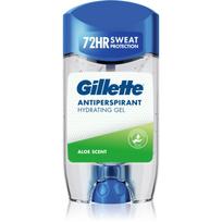 Gillette Antiperspirant Hydrating Gel Aloe Scent antiperspirantinis gelis drėkinamojo poveikio vyrams 70 ml