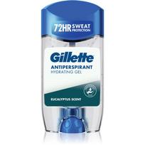 Gillette Antiperspirant Hydrating Gel Eucalyptus Scent antiperspirantinis gelis drėkinamojo poveikio vyrams 70 ml