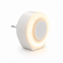 USB-C įkroviklis su naktine LED lempute ir dienos/nakties sensoriumi