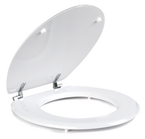 Beldray LA032355WFPEU7 Wooden Toilet Seat? White