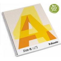 Sąsiuvinis su spirale šone A4/70l ESSELTE langeliais, įp10