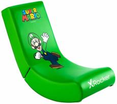 Žaidimų kėdė X Rocker Joy Super Mario Luigi, 85 x 41 x 65 cm, žalia sp.