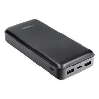 VEGER išorinė baterija 20000 mAh 2A A20 (W2015) juoda