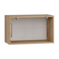 Spintos rėmas, virtuvei Vento GO-60/36 With Glass, 30 cm x 60 cm, 36 cm, ąžuolo medienos imitacija sp.