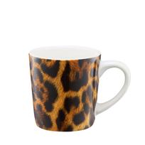 Puodelis Ambition Animal Leopard, ruda sp./juoda sp., 0.09 l