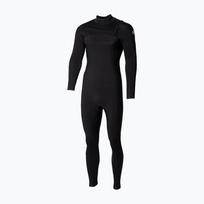 Vyriškas plaukimo kostiumas O'Neill Epic 3/2 Chest Zip Full A05 black/black/black