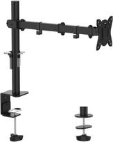 GRIFEMA monitoriaus laikiklis 13–32", aukščio ir pasukimo reguliavimas, VESA 75×75/100×100, iki 9 kg, juodas (GB2001-1)