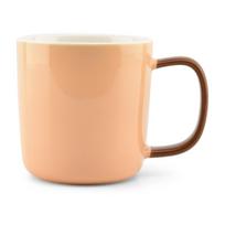 Oranžinės spalvos iš Kinijos kaulinio porceliano puodelis 370 ml Mae – ONA