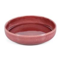 Bordo spalvos sriubos iš akmens masės lėkštė ø 21 cm Duna – ONA