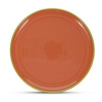 Žalios spalvos/oranžinės spalvos iš akmens masės lėkštė ø 26 cm Duo – ONA