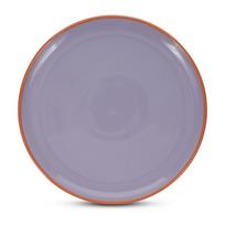 Oranžinės spalvos/violetinės spalvos iš akmens masės lėkštė ø 26 cm Duo – ONA