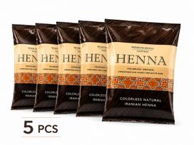 Irano chna stiprinanti bespalvė kaukė, 5 x 25 g