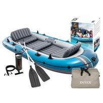 Pripučiama valtis Excursion 5, 5 vietų, su pompa, 2 irklais ir krepšiu, INTEX 66325