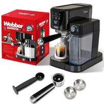 Pusiau automatinis slėginis kavos aparatas su portafiltru WEBBER L7