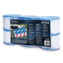 Filtro kasetės S1, 6 vienetų rinkinys, Pure SPA INTEX 29011
