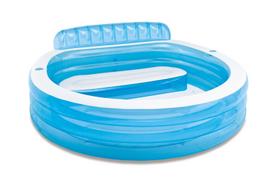 Sodo baseinas su sėdynėmis 229x218cm Intex 57190