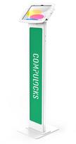 Compulocks iPad 10.9 10th Gen Space Enclosure Brandable Floor Stand - Befestigungskit (Gehäuse, Aufstellung)