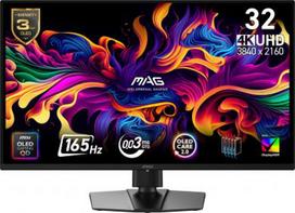 Monitor MSI 31.5 " 3840 x 2160 pixels 4K Ultra HD Native aspect ratio 16:9 QD-OLED Flat MAG322UPQD-OLEDE16 MAG 322UP QD-OLED E1 | 4711377319652