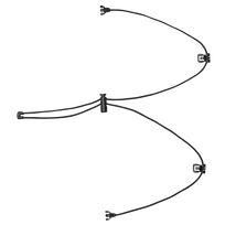 SALOMON silicone rubber for hydration pack with Quick Link Active/Adv/XA Skin Set black