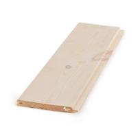 Vidaus dailylentė Classic-2 su galiniu špuntu, balinta 13x120x4800