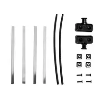 ORTLIEB Quick Rack Seat Stays Adapter / Black / adapteris greitai nuimamai/uždedamai bagažinei