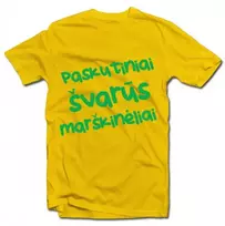 Marškinėliai "Paskutiniai švarūs marškinėliai"