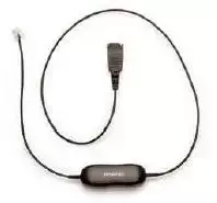 Jabra prijungimo kabelis QD iki 3,5 mm lizdo, lygus, 1,5 m