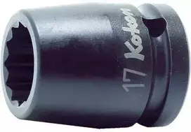 1/2' dvylikakampė smūginė galvutė KOKEN 14405M 19 mm