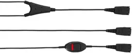 Jabra Supervisorkabel: QD auf 2x QD (incl. Mute-Switch)