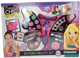 CLEMENTONI CRAZY CHIC drugelių grožio rinkinys 4 viename (FI), 78236