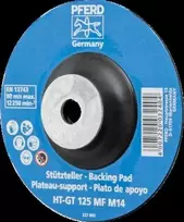 Karščiui atsparus padas fibro diskams PFERD HT-GT125 MF M14