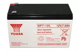 YUASA NP7-12L 12V 7Ah AGM VRLA akumuliatorius