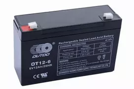 OUTDO (HUAWEI) 6V 12Ah AGM VRLA akumuliatorius