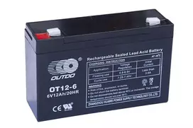 OUTDO (HUAWEI) OT12-6 12Ah 6V (F2) akumuliatorius