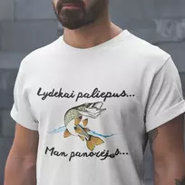 Marškinėliai "Lydekai paliepus"