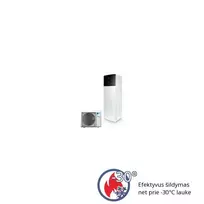 Šilumos siurblys Daikin Altherma ERGA08DV-EHVH08S23D9W 9,37 kW Šildymas (su integruota 230Ltr talpa karštam vandeniui) 9kW el. tenas