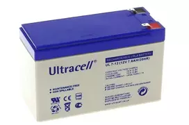 ULTRACELL 12V 7Ah AGM VRLA akumuliatorius