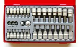 TengTools Galvučių su antgaliais rinkinys Teng Tools TTBS35; vnt.