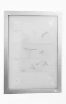 Plakatas Patvarus lipnus rėmelis A4 DURABLE DURAFRAME WALLPOPER 484323 sidabrinė jautriems paviršiams / pvz., tapetams / medienai (484323)