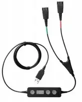 Jabra Link 265 Supervisor Kabelis - USB auf 2 x QD