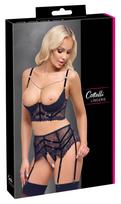Cottelli lingerie Shelf Bra Set Chain 85B/L Seksuali liemenėlė