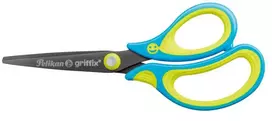 Pelikan Žirklės GRIFFIX "R", 15 cm, neon melsvos