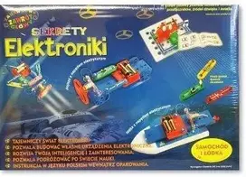 Mokomasis rinkinys – Elektronikos paslaptys – daugiau nei 50 eksperimentų – elektromobilis ir valtis – Dromader 85957
