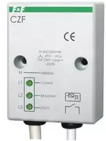 F&F Fazės atrofija ir asimetrija relės 10A 1Z 4st 45V CZF