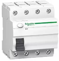 Schneider diferencinis srovės perjungiklis 4P 25A 0.03A AC tipo ID K - A9Z05425