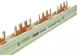 Izoliuota sujungimo šyna Hager KDN363A (3P, 12 mod., 10mm)