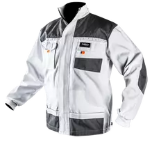Bluza, Baltas darbinis džemperis, HD, XXL/58 dydis