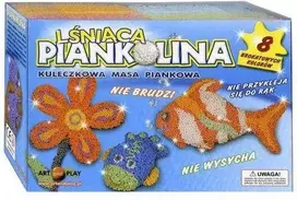 ARTANDPLAY Vaikiškas Plastilinas-Foam Glossy 8 Spalvos